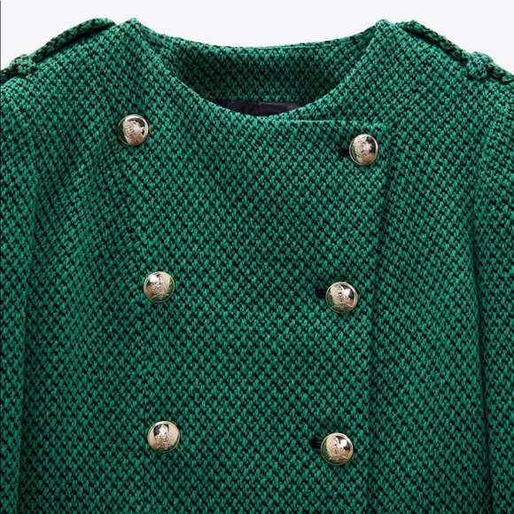 ZARA textured weave jacket - Picture 12 of 14